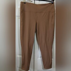 Momentum Women High Rise XL cadet brown High media pocket leggings NWT